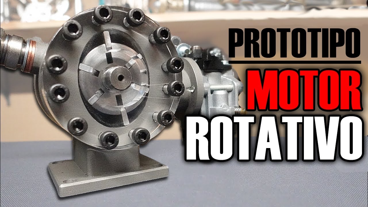 Hice un Prototipo del Motor Rotativo de Paletas