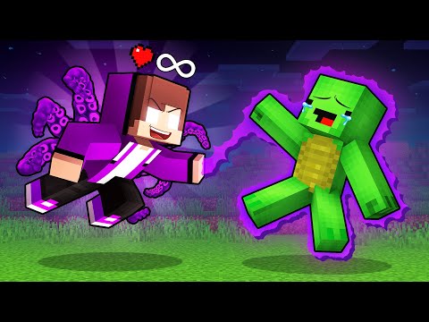 JJ Use DARK To Fool Mikey in Minecraft (Maizen)