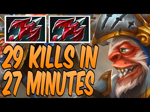 Yuno Meepo 8000 MMR - Dota 2 Full Game - 29 KILLS IN 27 MINUTES