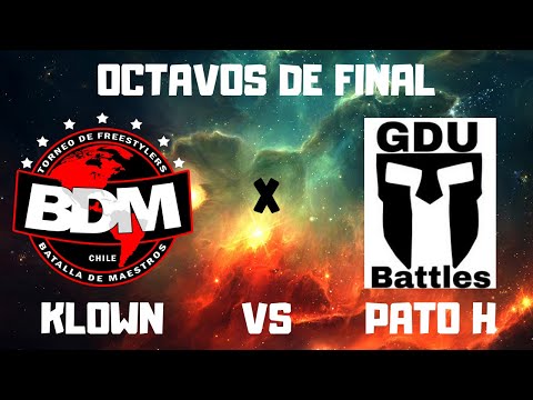 KLOWN VS PATO H/ 8VOS/ CLASIFICATORIA A BDM POR GDU/ 2K19