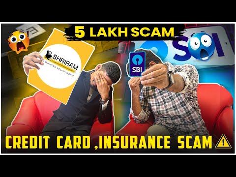 மோசடி 😳SBI Credit Card 💳 & Shriram Life Insurance🩸🤕⚠️ Scam || AVM Podcast || #sbi #creditcard