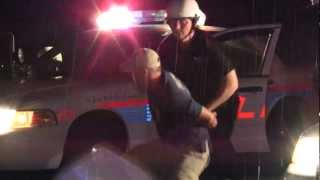 preview picture of video 'Albuquerque Police Department Academy Pursuit Driving Training and Felony Stop at Night'
