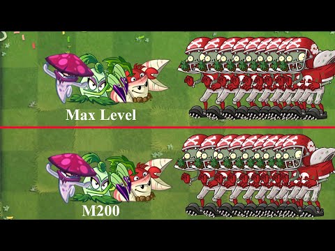 Which Plants can defeat 10 All Star Zombie?  (Pvz2 Vs PvZ2 Chinese version) - PvZ2 Challenge