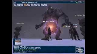 Samurai Vs.  Alkyoneus (FFXI)
