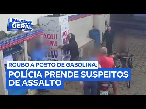 Polícia prende suspeitos de assaltar posto de combustíveis em Natividade