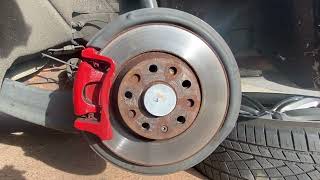 How to Replace Rear Brake Pads on a Volkswagen Electronic Parking Brakes