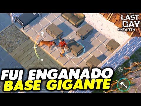 FUI ENGANADO PELA BASE GIGANTE NA INVASÃO - Last Day On Earth