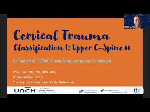 Cervical Trauma Classification ; Upper C-Spine Fracture - Wilco Peul (Netherland)
