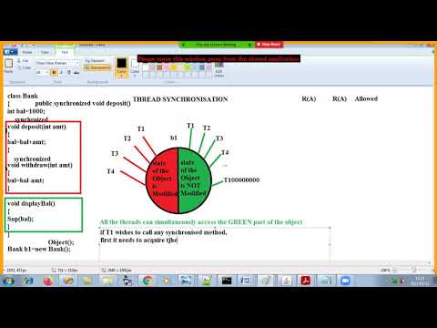 Advanced Java Chapter Multi Threadingepisode 11 Part 22 Thread Synchronization Programs