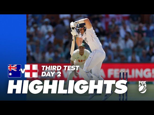 Australia vs England Highlights | Test 3, Day Two | The Ashes | Fox Cricket