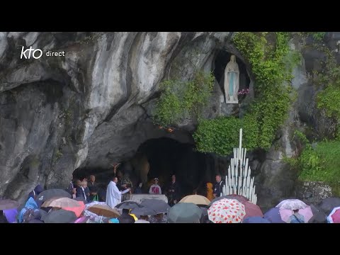 Chapelet du 3 juin 2023 à Lourdes