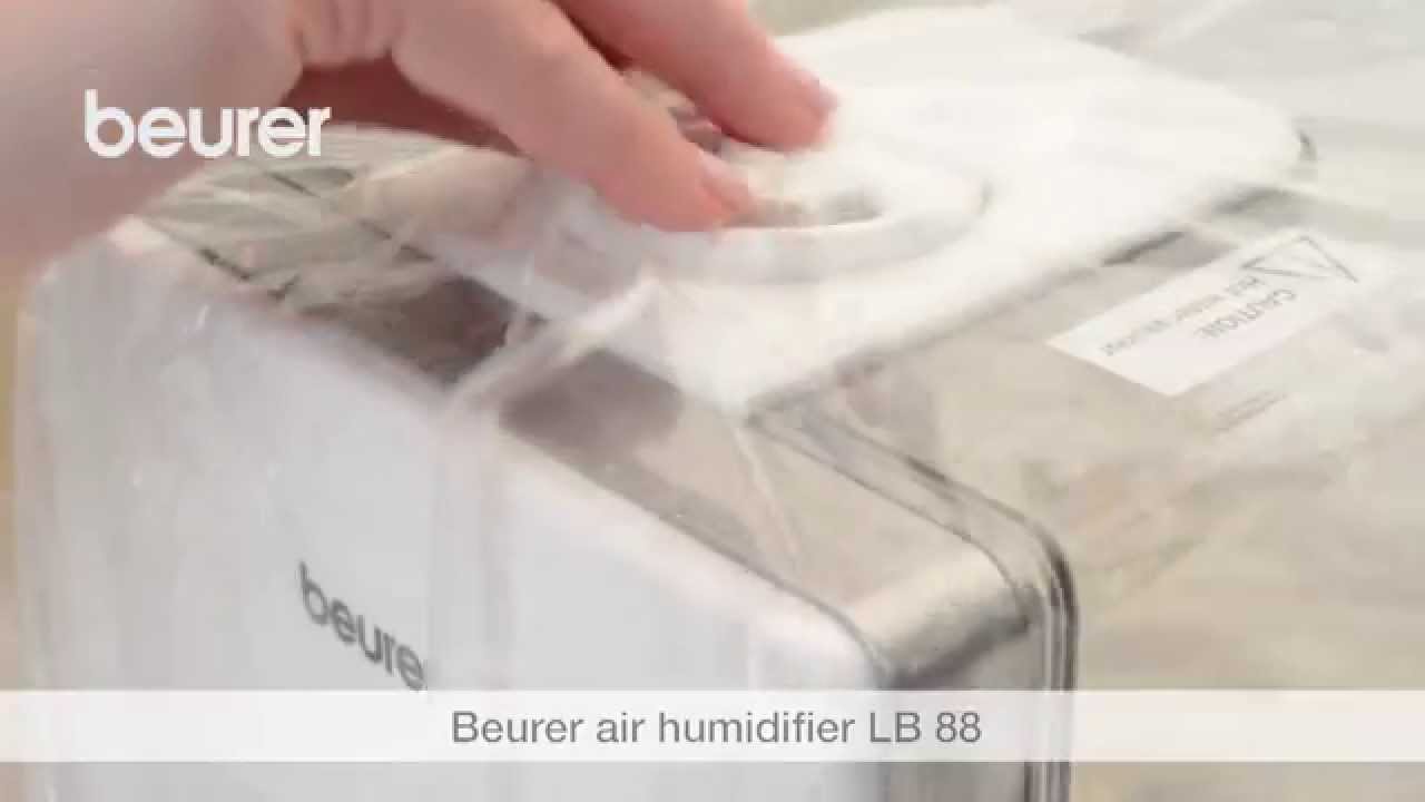 Зволожувач повітря Beurer LB 88 (White) video preview
