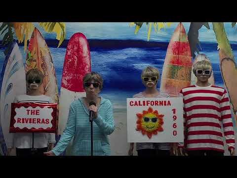 Grandma Marla's lip-synching video #1327. The Rivieras singing California Sun. #1960