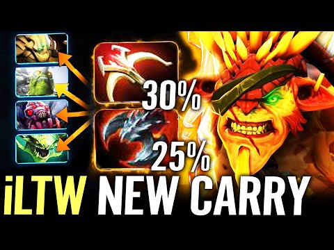 🔥 ILTW BristleBack 100% NEW CARRY — Daedalus 225% Crit + Satanic Strongest Raid Boss Dota 2 Pro