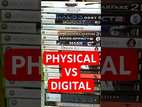 Physical vs Digital Video Games