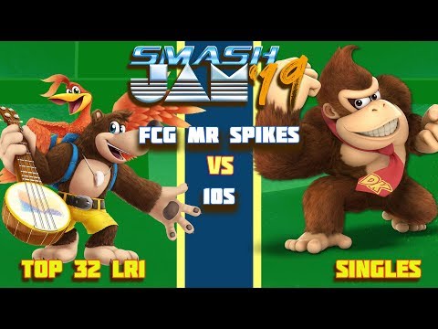 Smash Jam '19 Top 32 LR1 - FCG Mr Spikes [BANJO] vs 10S [DONKEY KONG]