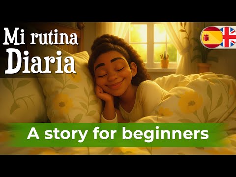 Simple Spanish Story for Beginners (A1–A2) –  My daily routine