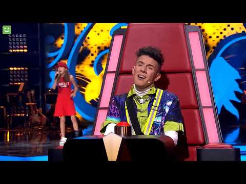 GABRYSIA ZALEWSKA – „NA PEWNO”  Przesłuchania w ciemno The Voice Kids 3