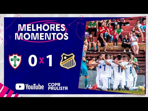 NETUNO CA CABEÇA | PORTUGUESA 0 x 1 ÁGUA SANTA | MELHORES MOMENTOS | 1ª RODADA | COPA PAULISTA 2022