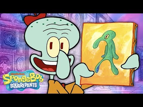 EVERY Artwork by Squidward Tentacles ?| スポンジボブ (EVERY Artwork by Squidward Tentacles ?? | SpongeBob SquarePants)