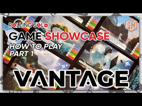 Vantage | Solo Playthrough | How To Play | Part #1