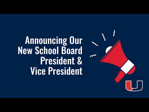 Announcing Our New School Board President and Vice President 2023