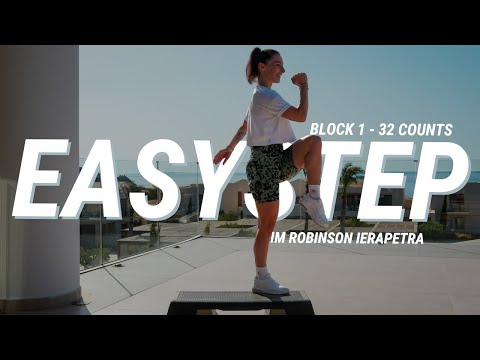 EasyStep choreography for beginners with a holiday feeling | Part 1 | 1 x 32 counts | ROBINSON CRETE