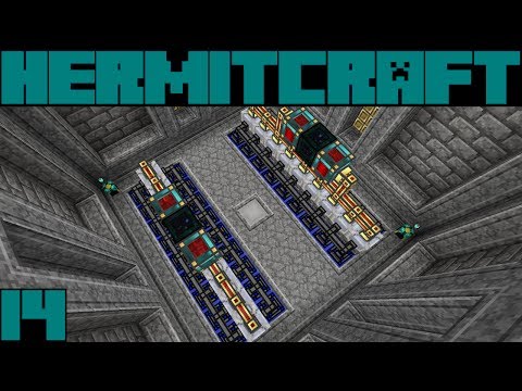 Hypno HermitCraft FTB Monster S3E14: Base Explosion and Tesseracts!!