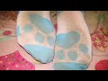 Dirty Striped Paw Socks Footrest On Your Pillow