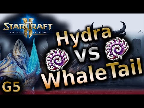Starcraft 2 LotV - Hydra vs WhaleTail - ZvZ G5 - SC2 Pro Tournament