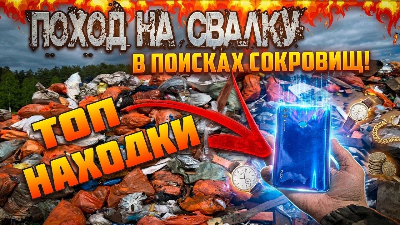Поход на Свалку - Удивительные Находки! Что Можно Найти на Свалке в Кучах Мус?
