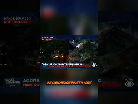 Milagre  homem sobrevive a barra de ferro #noticias