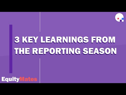 3 key learnings from the reporting season | Equity Mates on AusBiz TV