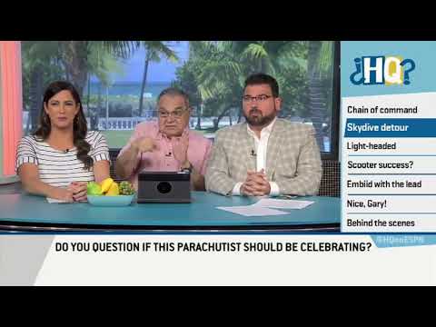 Do You Question if this Parachutist Should be Celebrating?