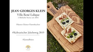 Jean-Georges Klein - Villa Rene Lalique beim Kulinarischer Jakobsweg