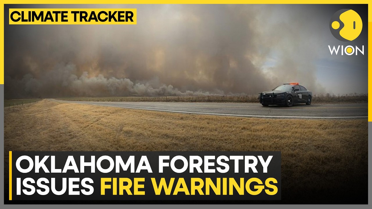 Oklahoma Wildfires: Fast-Moving Wildfire Expands Rapidly Across Panhandle Region | WION