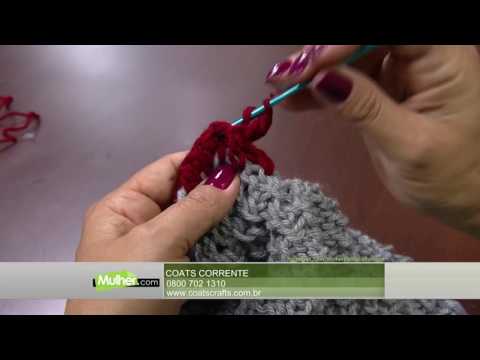 Mulher.com - 04/07/2016 - Poncho em crochê - Noemi Fonseca PT2