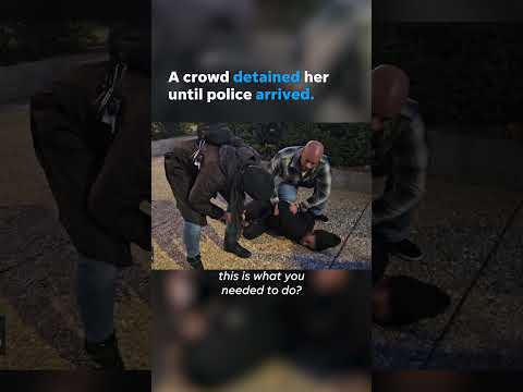 Tourists intervene as woman attempts to burn down MLK Jr.'s birth home Shorts