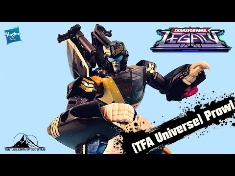 Transformers: Legacy Evolution Deluxe Class PROWL (Animated Universe) Video Review