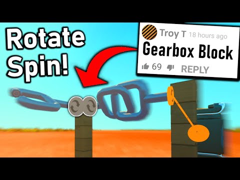 So I Added YOUR Mod Ideas to Scrap Mechanic...