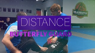 Distance butterfly guard (Lachlan Giles)