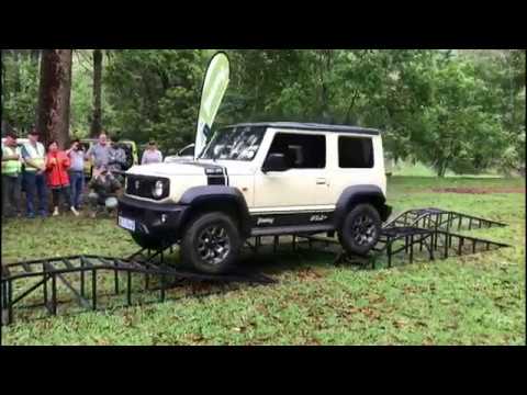 Suzuki Jimny Brake Limited Slip Differential in action vs previous generation