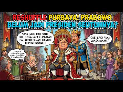 Reshuffle Purbaya,bukti Prabowo masih dibawah tekanan jokowi dalam membuat kebijakan