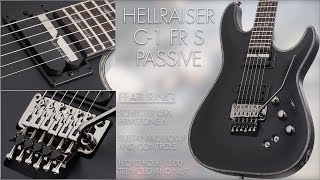 Video thumbnail for HELLRAISER C-1 FR S PASSIVE SATIN BLACK by Schecter Guitar Research