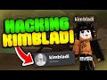 Hacking Kimbladi's ROBLOX Account... 😱 (Da Hood)