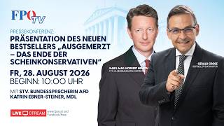 Präsentation des neuen Bestsellers „AUSGEMERZT – Das Ende der Scheinkonservativen“