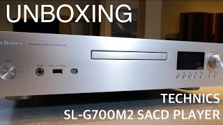 Video thumbnail for Unboxing a Technics SL-G700M2 SACD Player by Overture Ultimate Home Electronics
