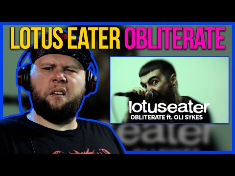 Not sure about the vocals here | GERMAN METALHEAD REACTS | Lotus Eater - Obliterate (feat Oli Sykes)