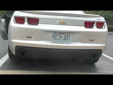 2010 Camaro SS SLP Loudmouth II Axle back exhaust