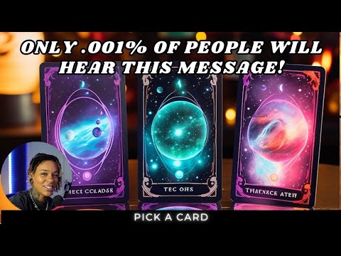 The Universe's Message for You - A Pick a Card Reading